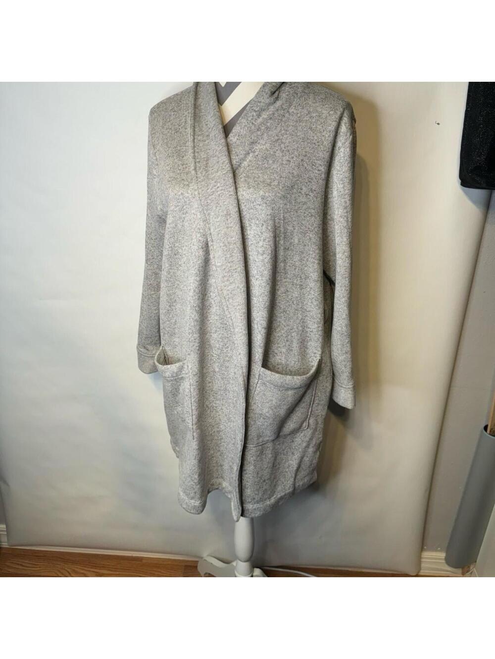 Heather grey robe
